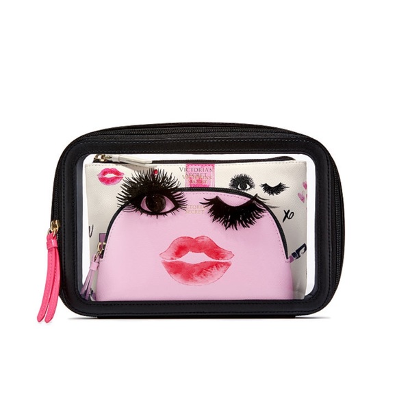 Victoria's Secret Handbags - Victoria Secret nesting cosmetic bags